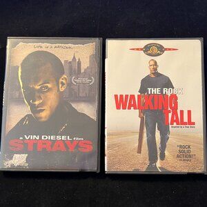Strays & Walking Tall DVDs